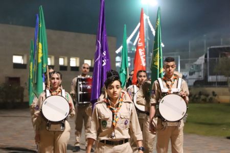 كفرقرع تحتفل بإضاءة شعلة شهر رمضان المبارك1443هـ